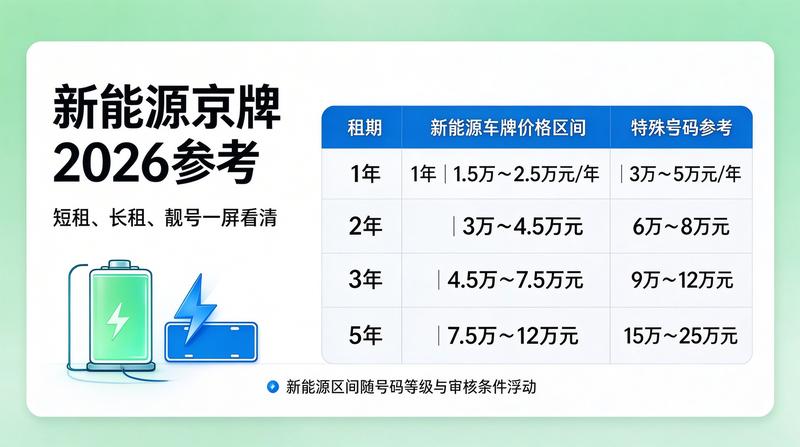 京牌指标转让避坑指南